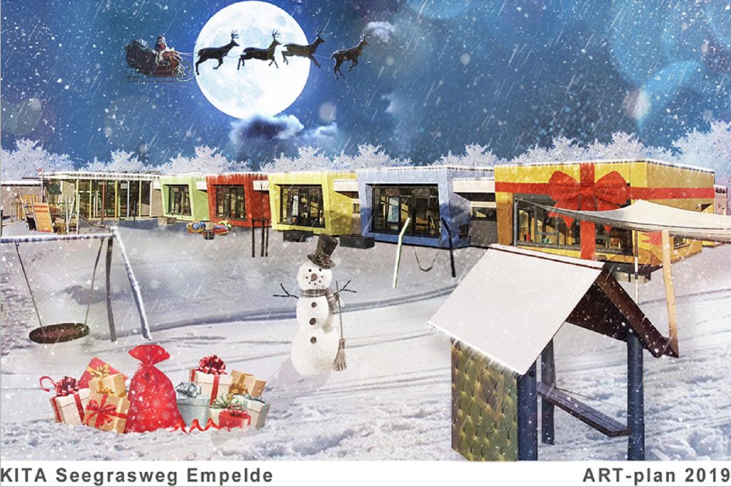 Poster für den Kunstplan 2013, das kreative Konzepte und Veranstaltungen präsentiert.